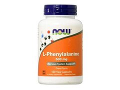 Now L-Phenylalanine 500mg 120 Capsule (L-Fenilalanina)